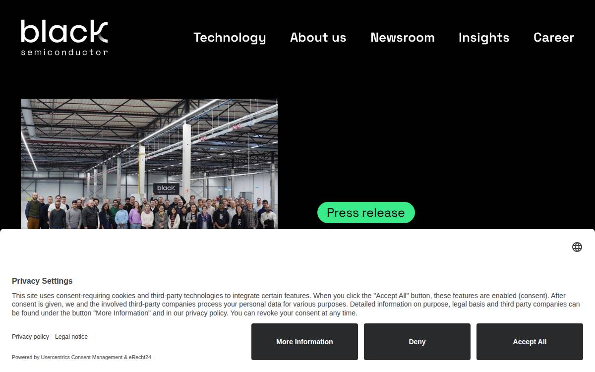 Applied Nanolayers website preview