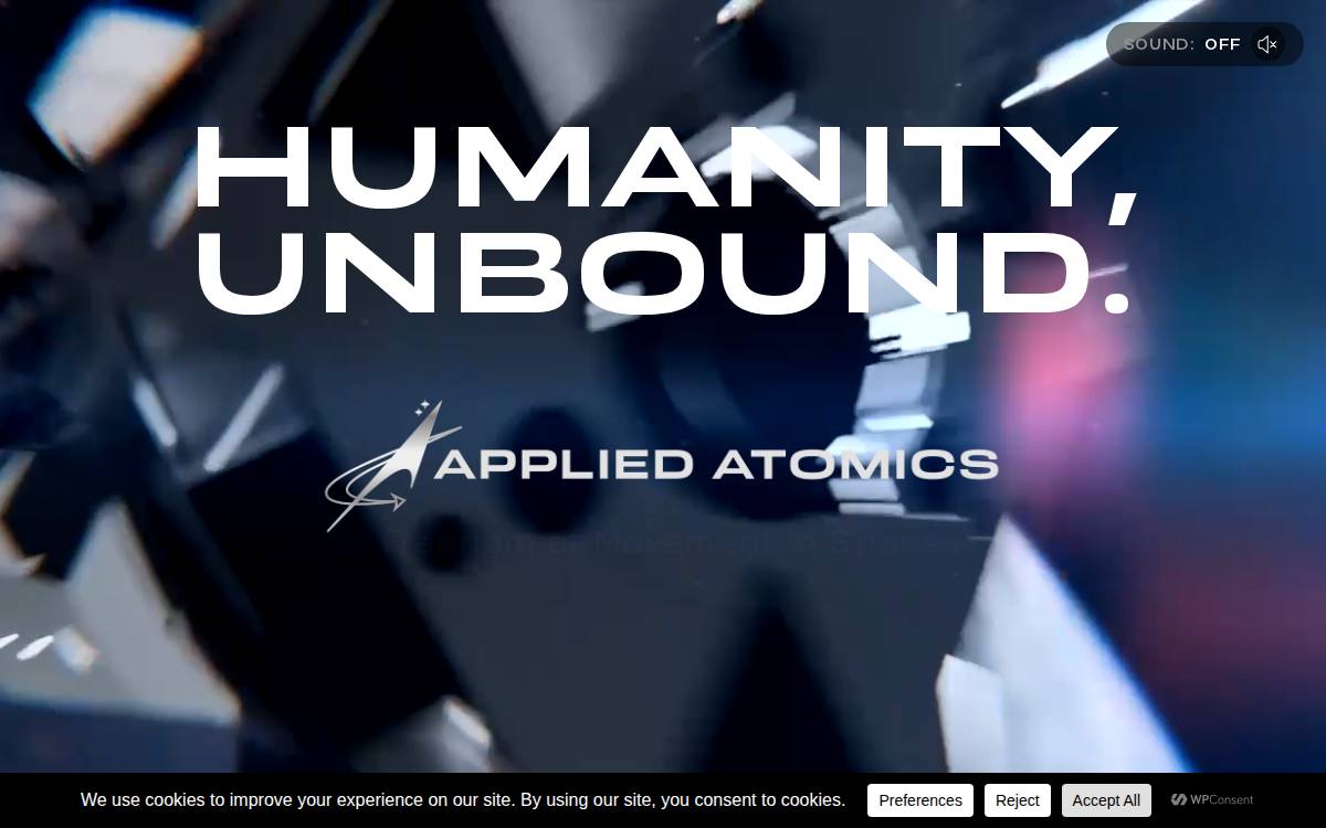 Appliedatomics website preview