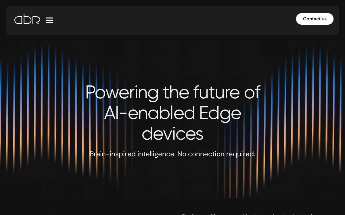 Applied Brain Research website preview