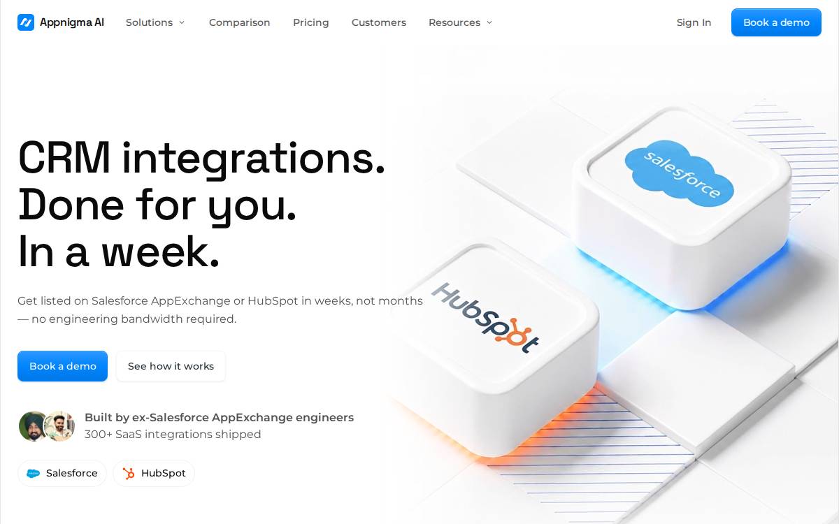 Appnigma AI website preview