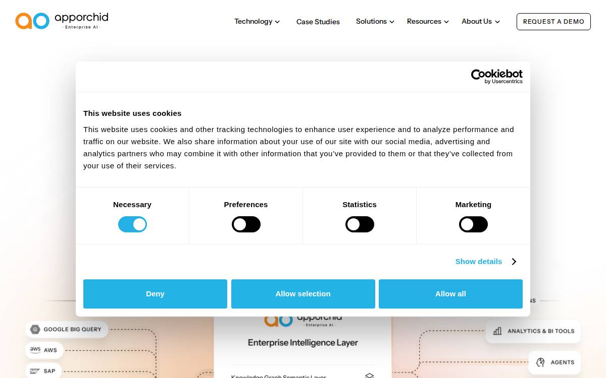 App Orchid website preview