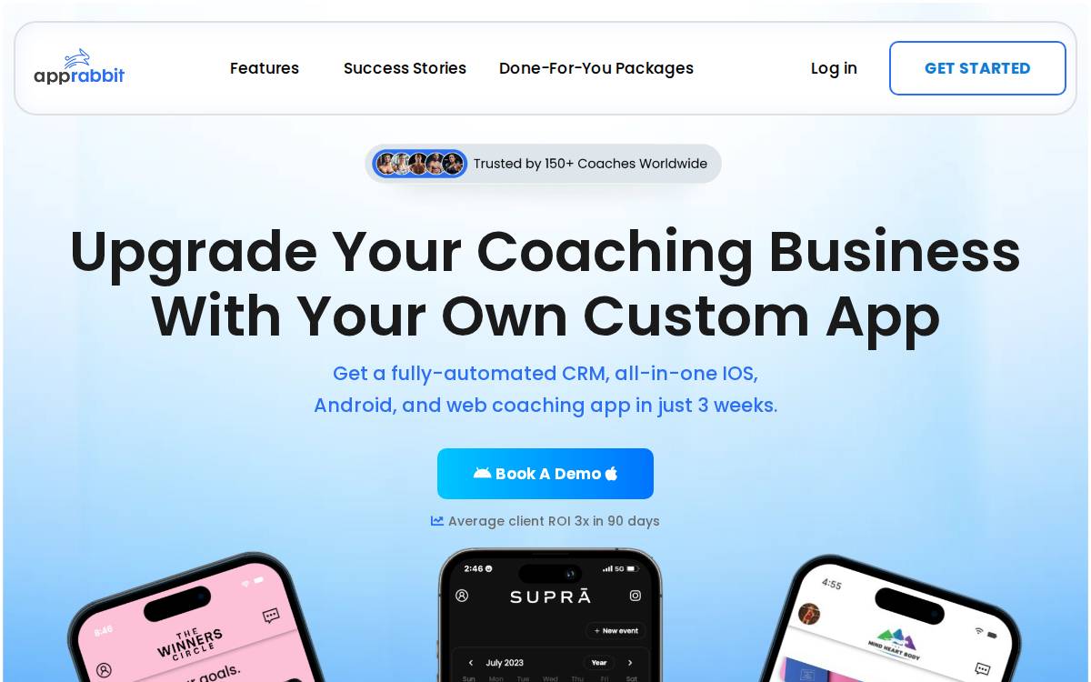 AppRabbit website preview