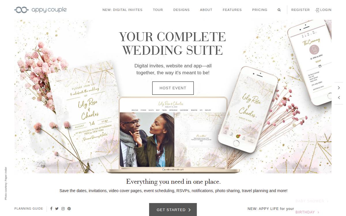 Appy Couple website preview