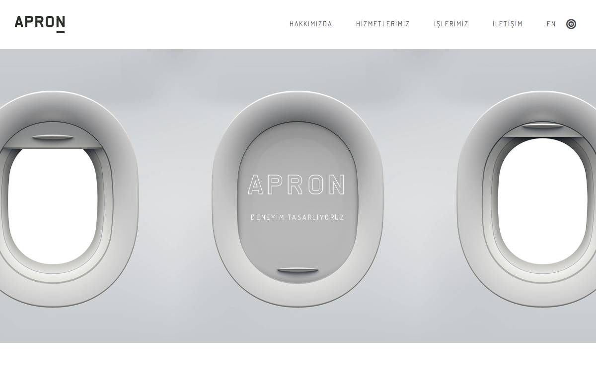 APRON website preview