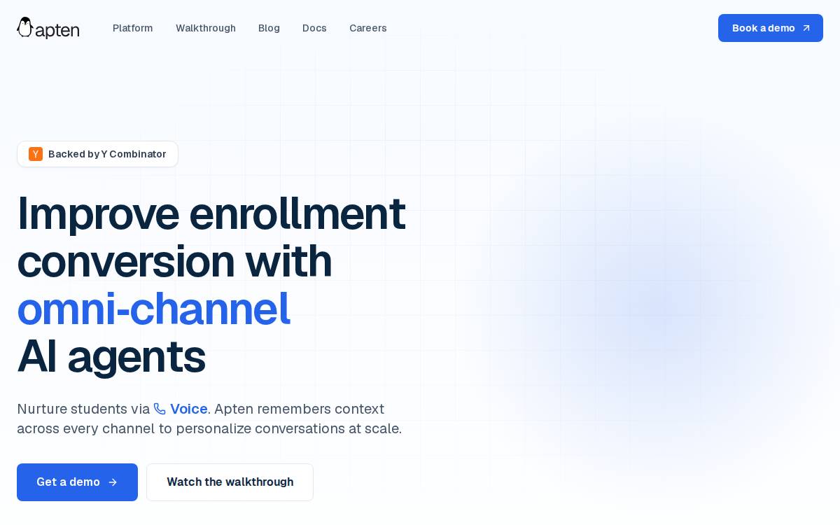 Apten website preview