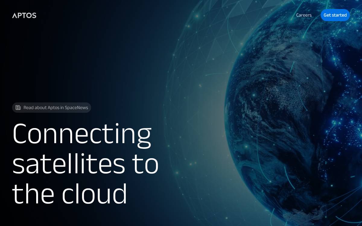 Aptos Orbital website preview
