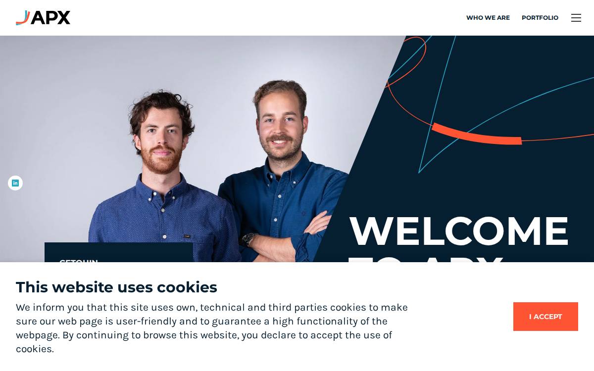 Apx website preview