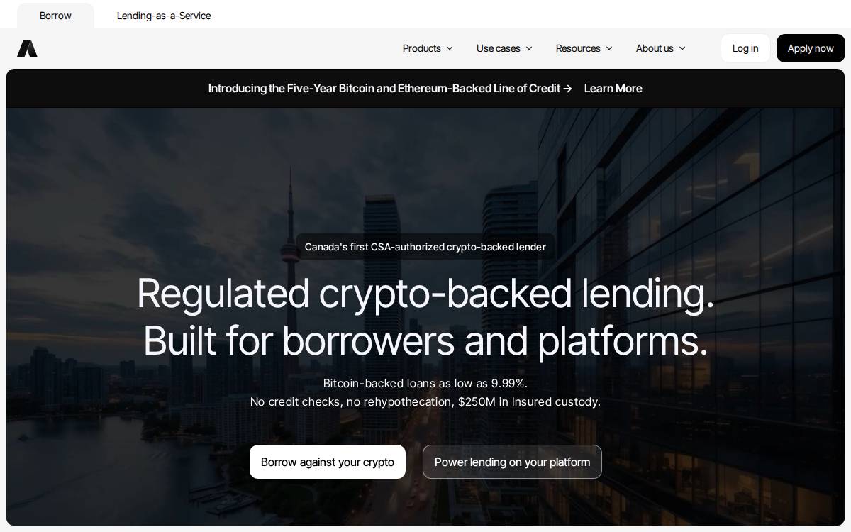 Apxlending website preview