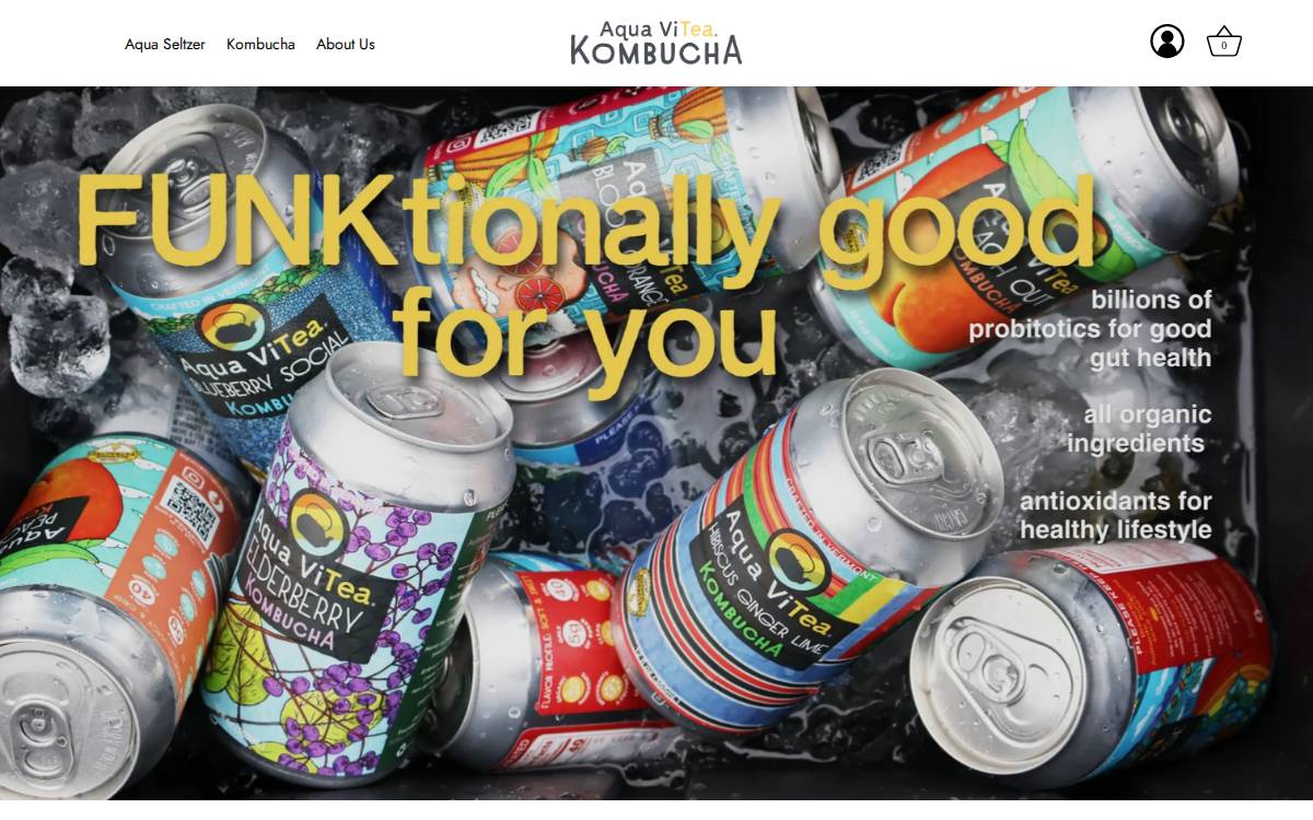 Aqua Vitea website preview