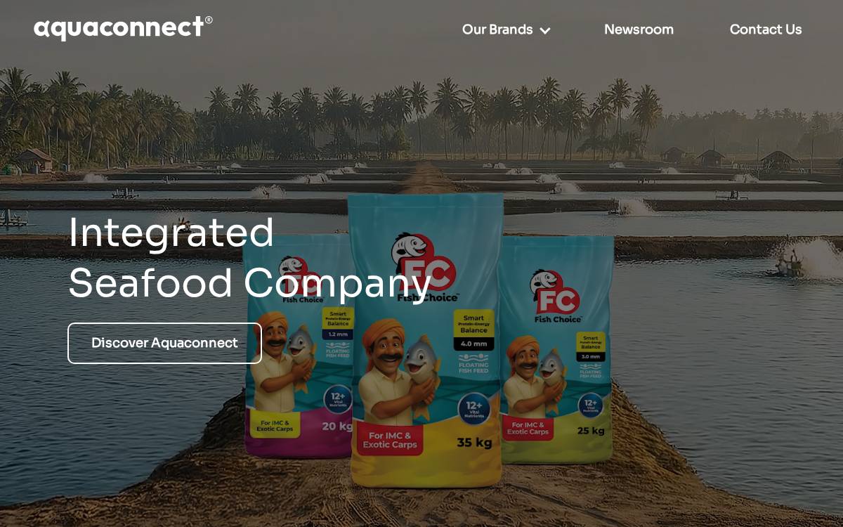 Aquaconnect website preview