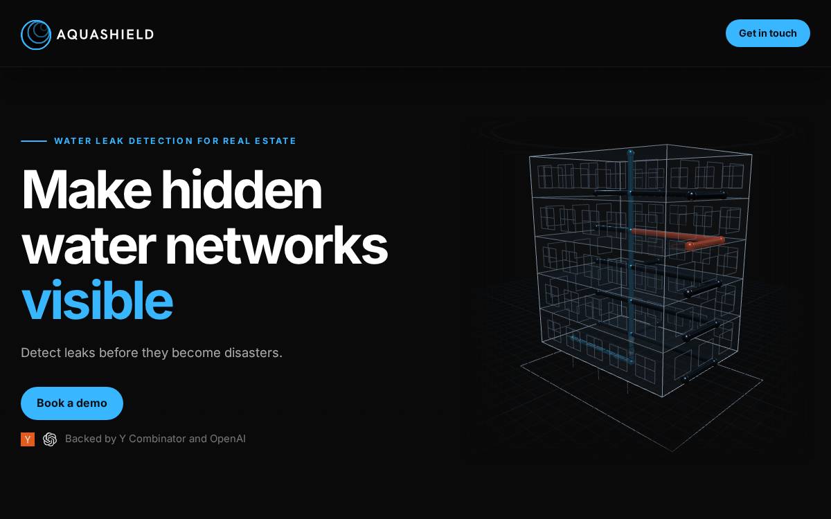 AquaShield website preview