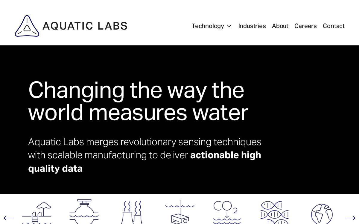 Aquatic Lans Unfunded website preview