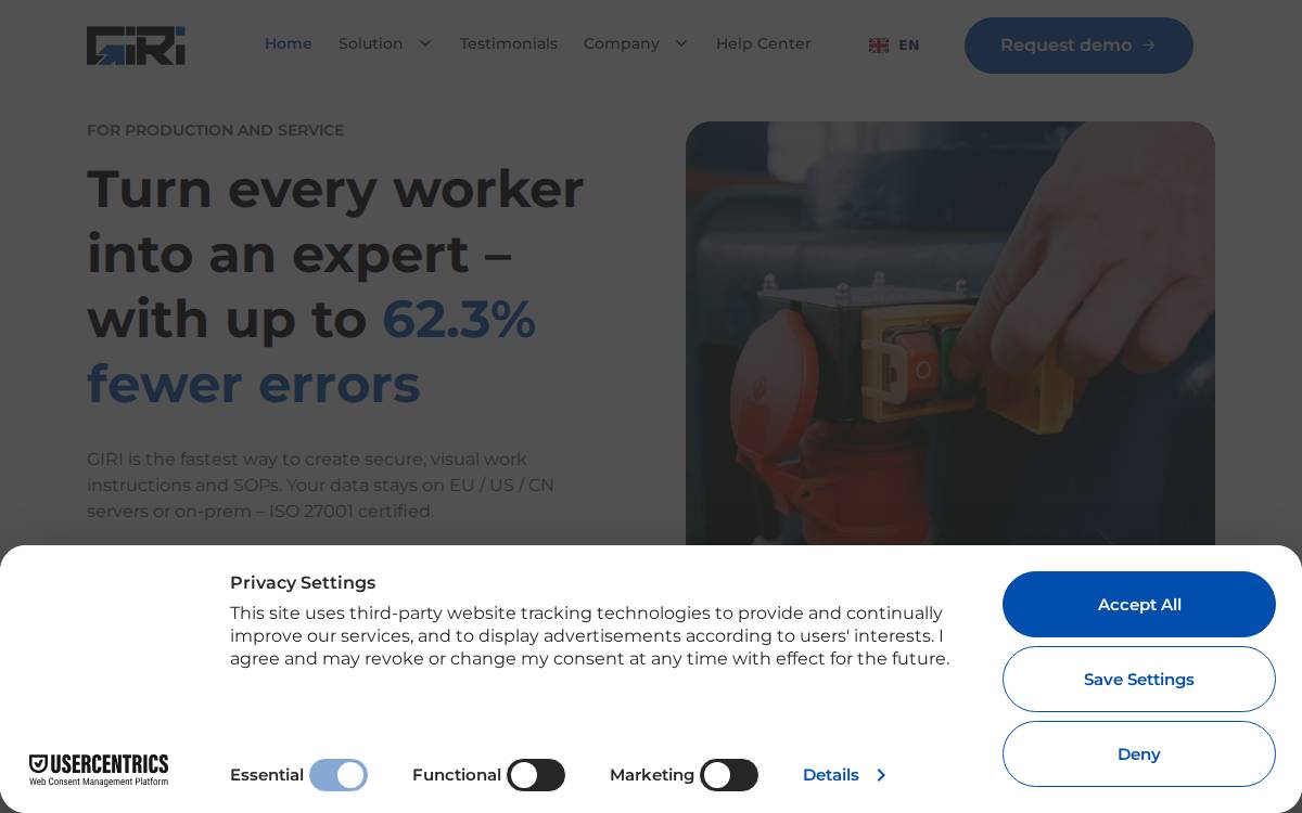 Ar Giri website preview
