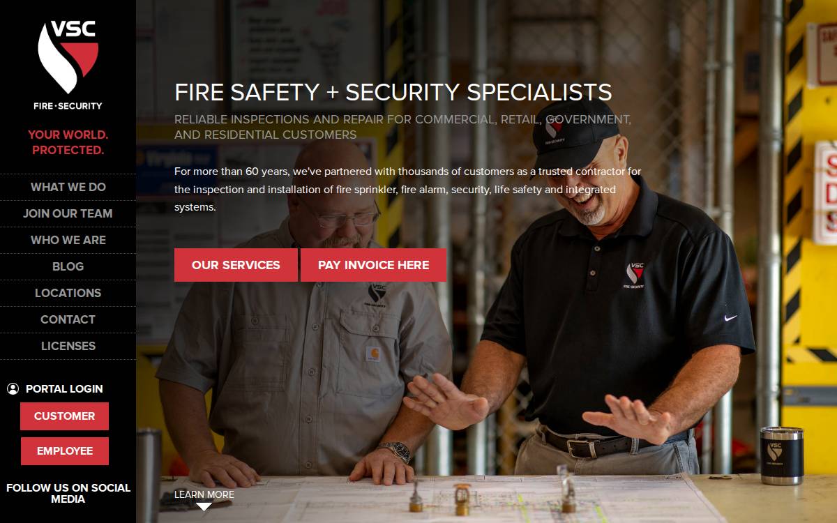 Arautosprinklers website preview