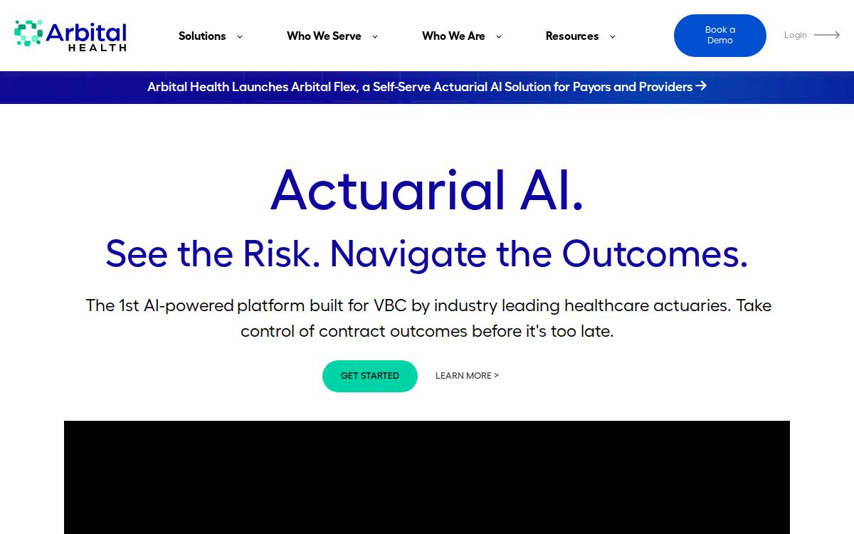 Arbital Health website preview