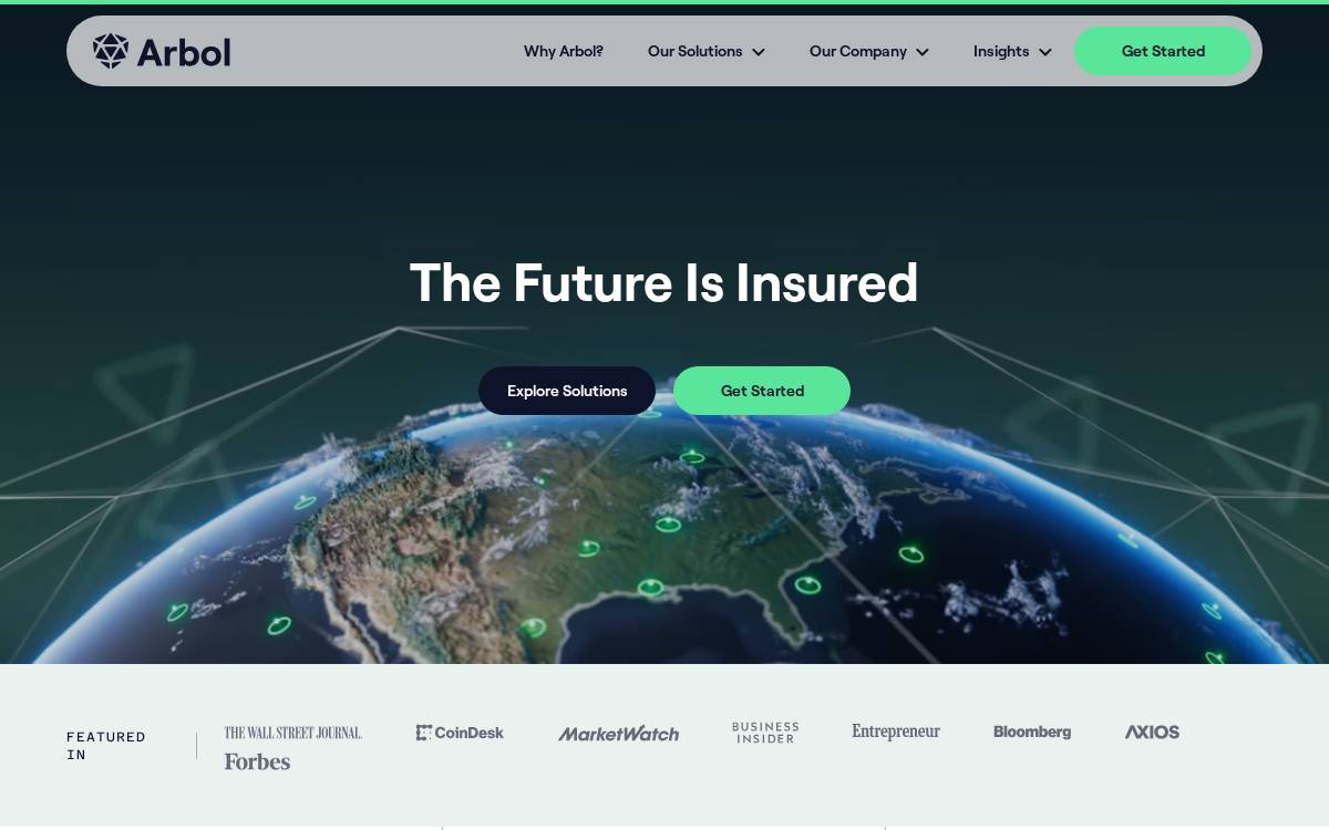Arbol website preview