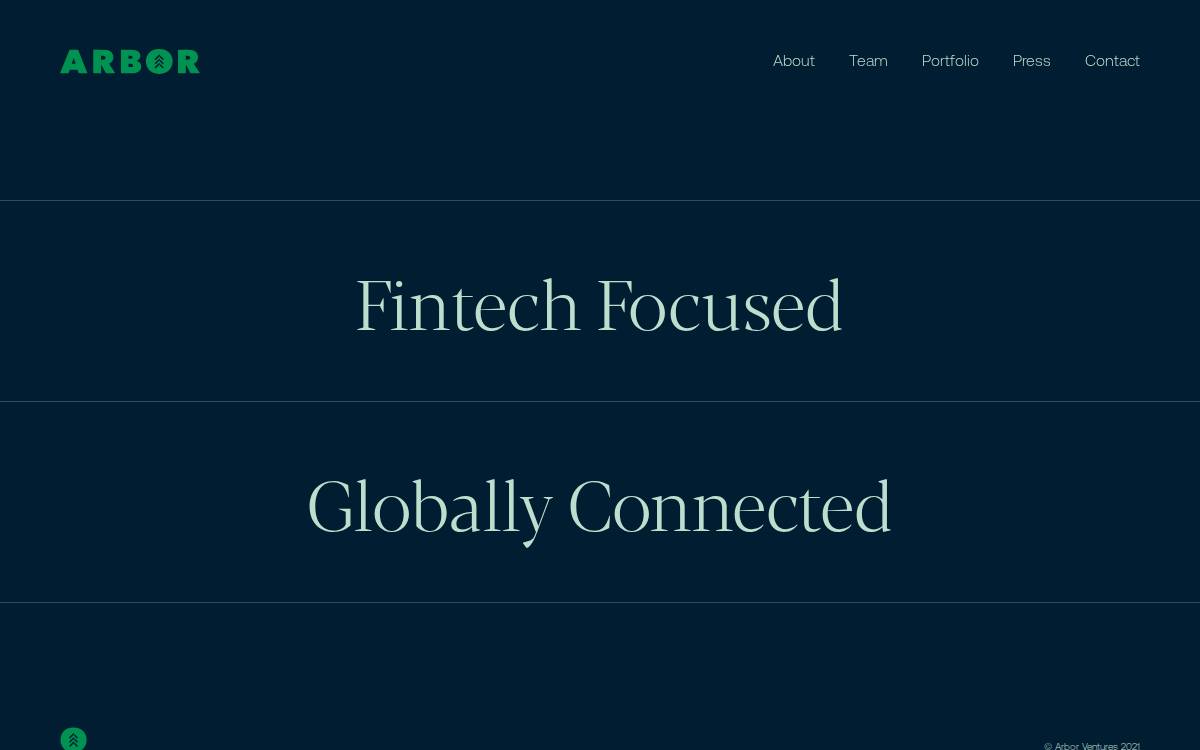 Arborventures website preview