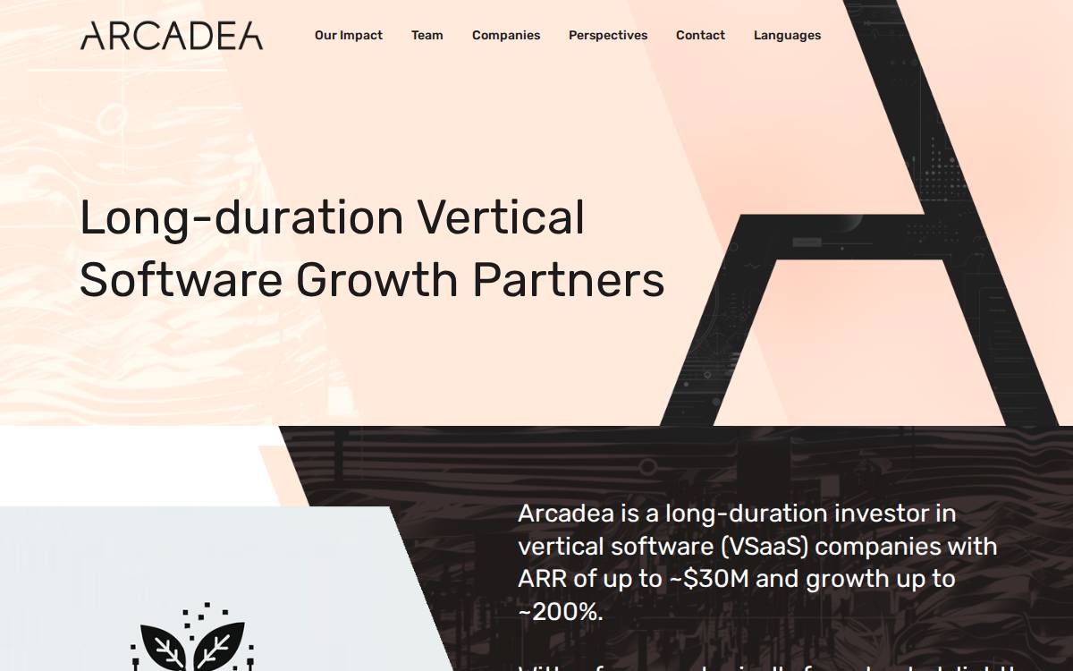 Arcadeagroup website preview