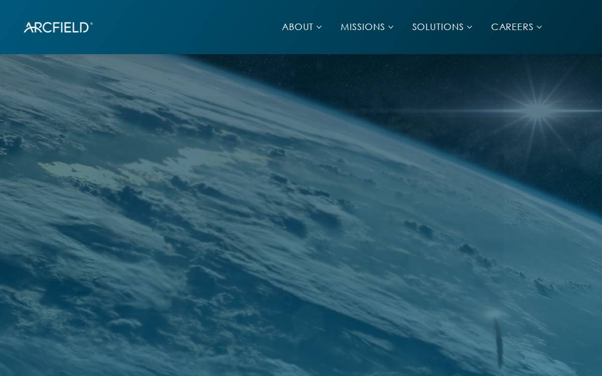 Arcfield website preview