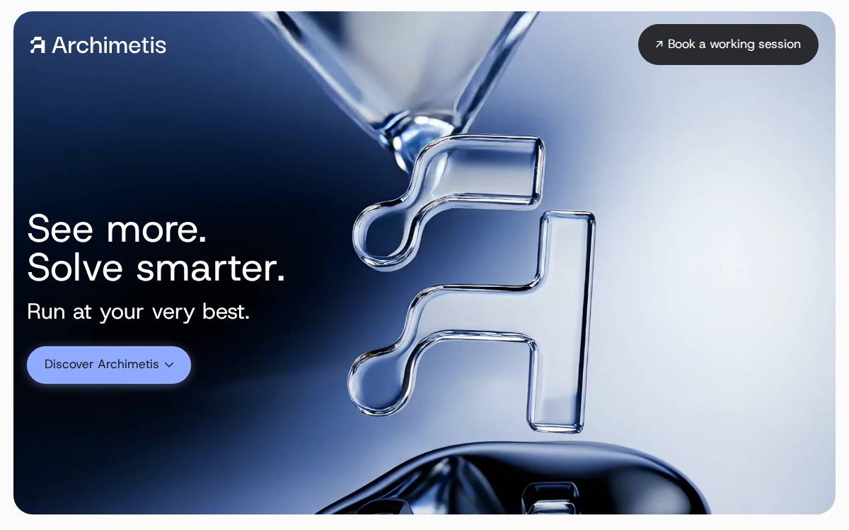 Archimetis website preview