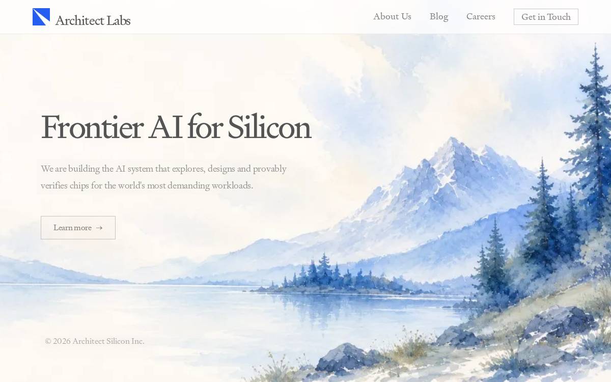 Architect Labs website preview