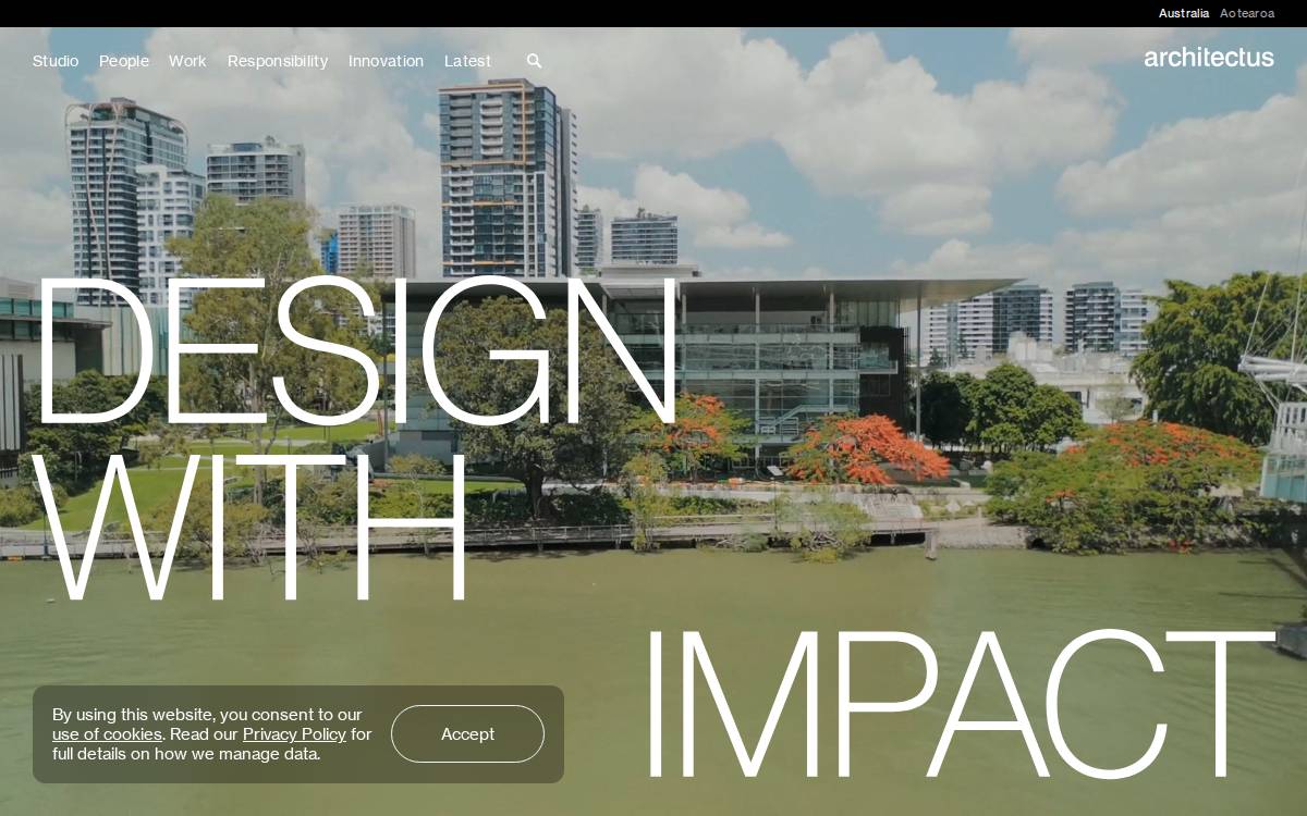 Architectus website preview