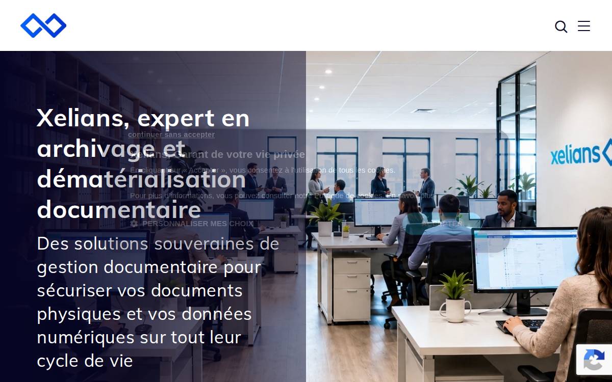 ARCHIVECO website preview