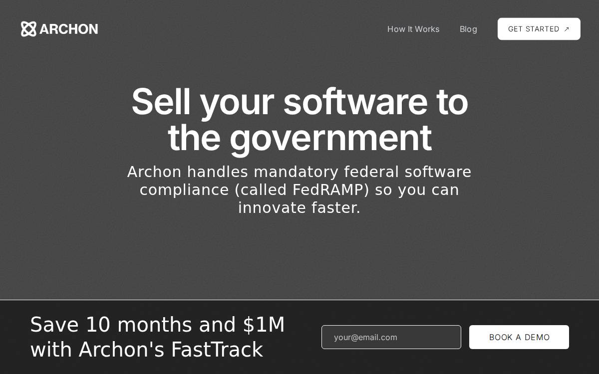 Archon website preview