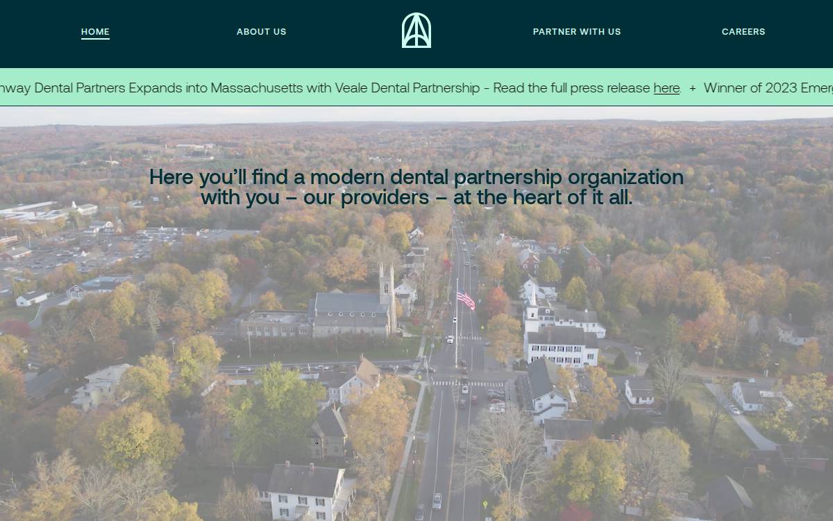 Archway Dental Partners website preview