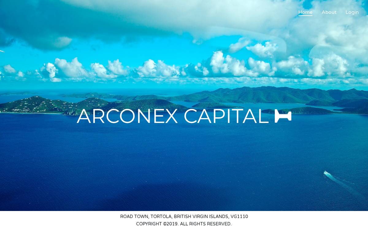 Arconex website preview