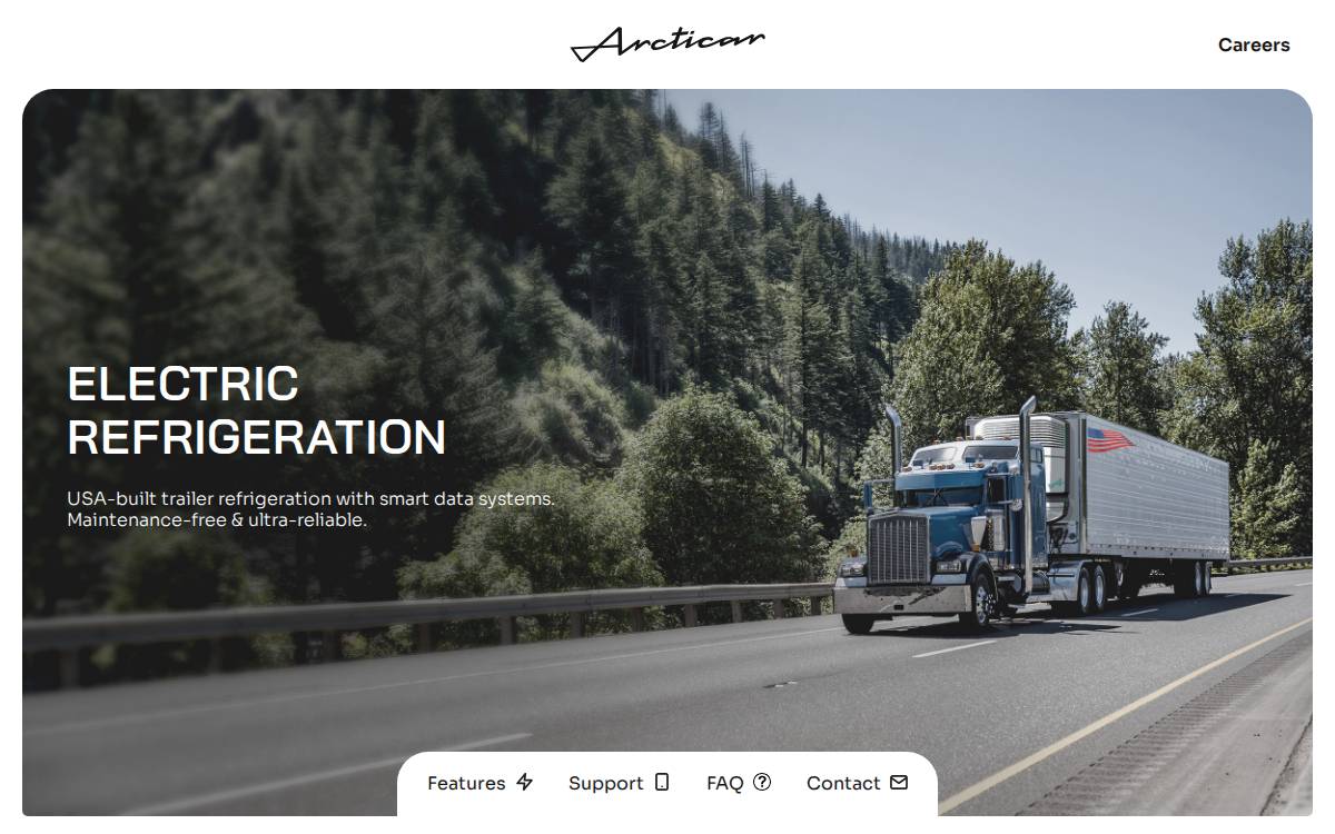 Arcticar website preview