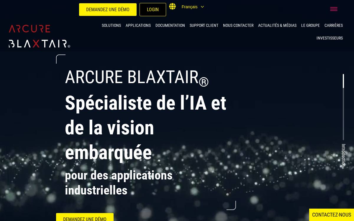 Arcure website preview