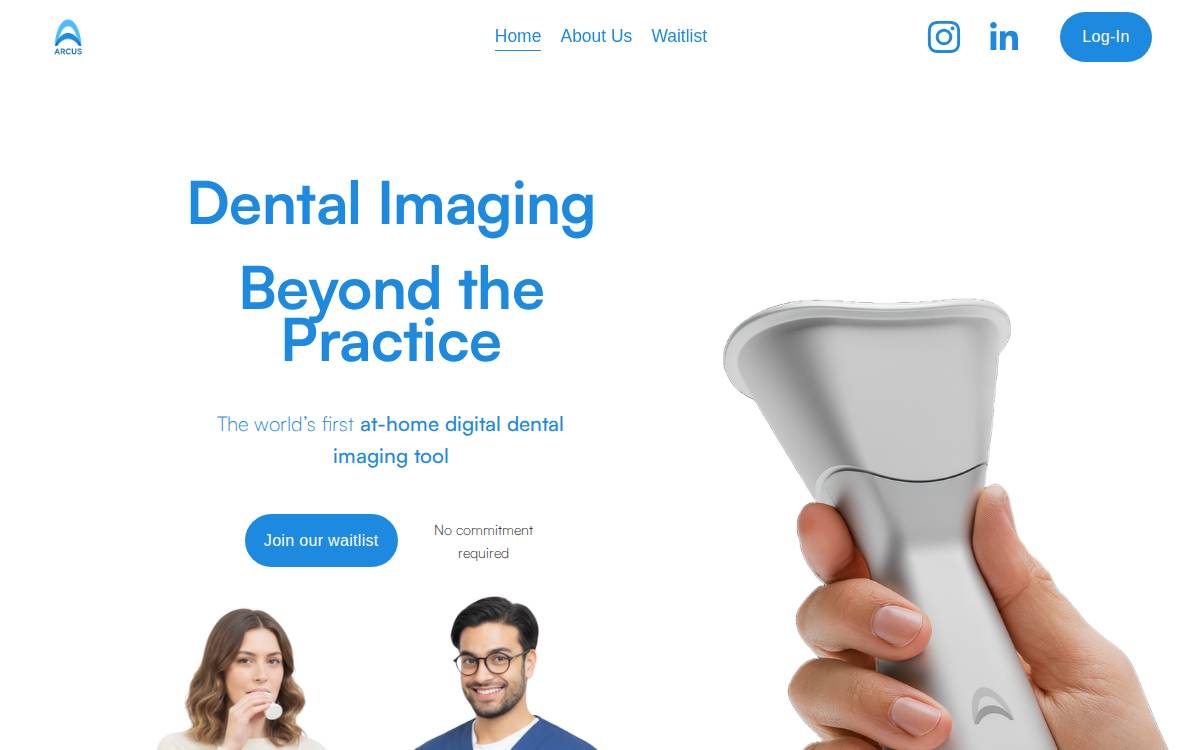 Arcus Health Limited website preview