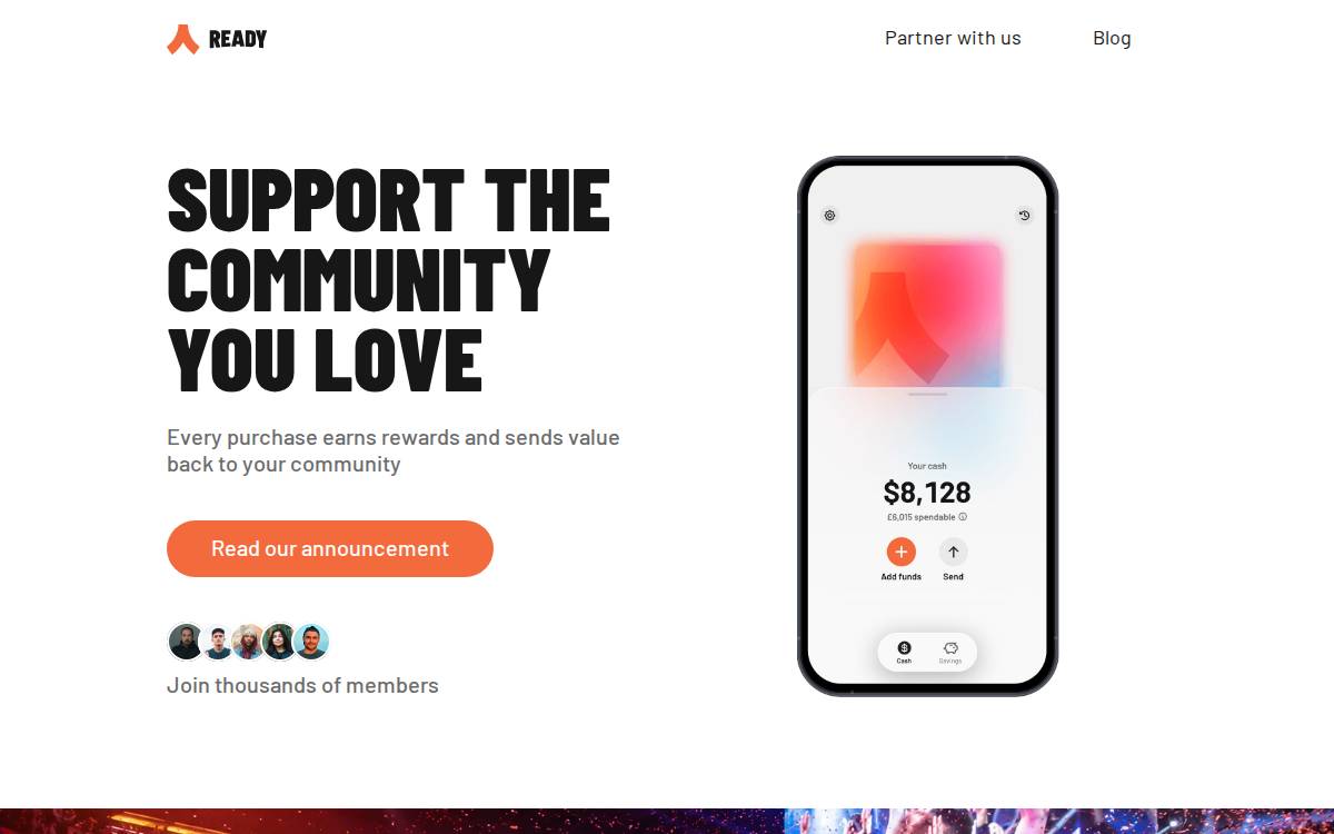 Argent website preview