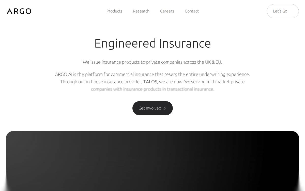 Argoai website preview