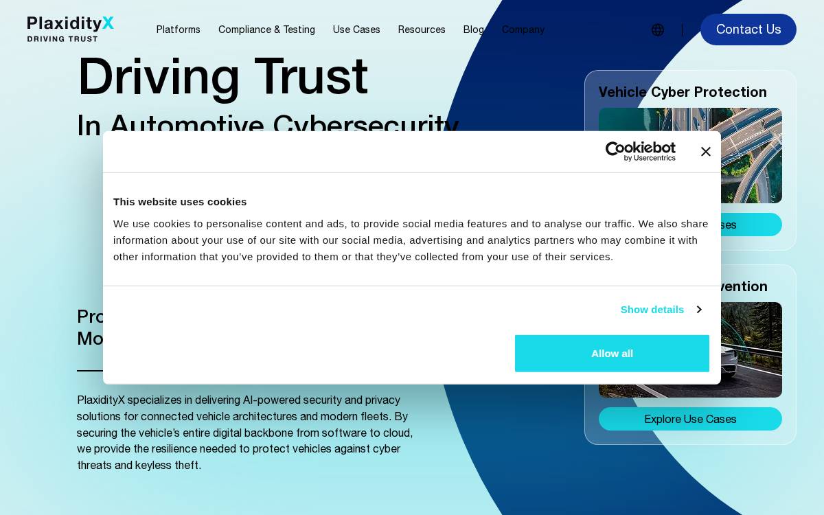 Argus Sec website preview