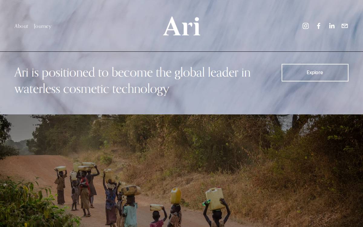 Ari Care website preview
