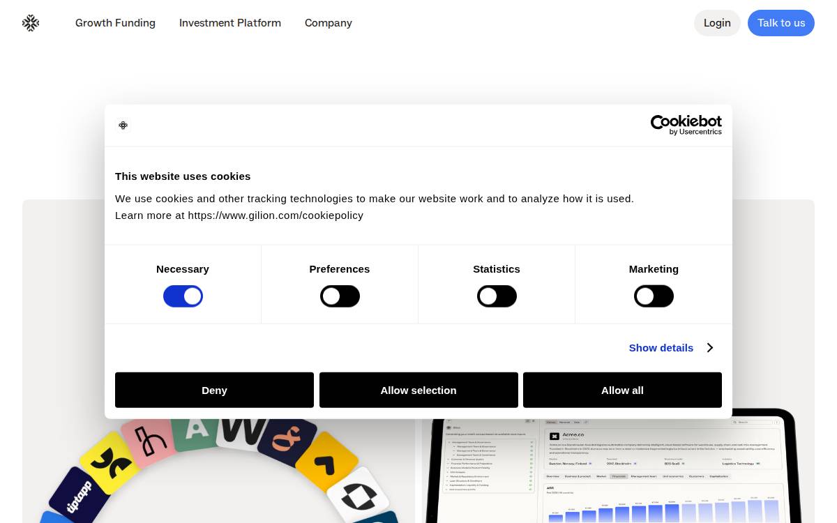 Ark Kapital website preview