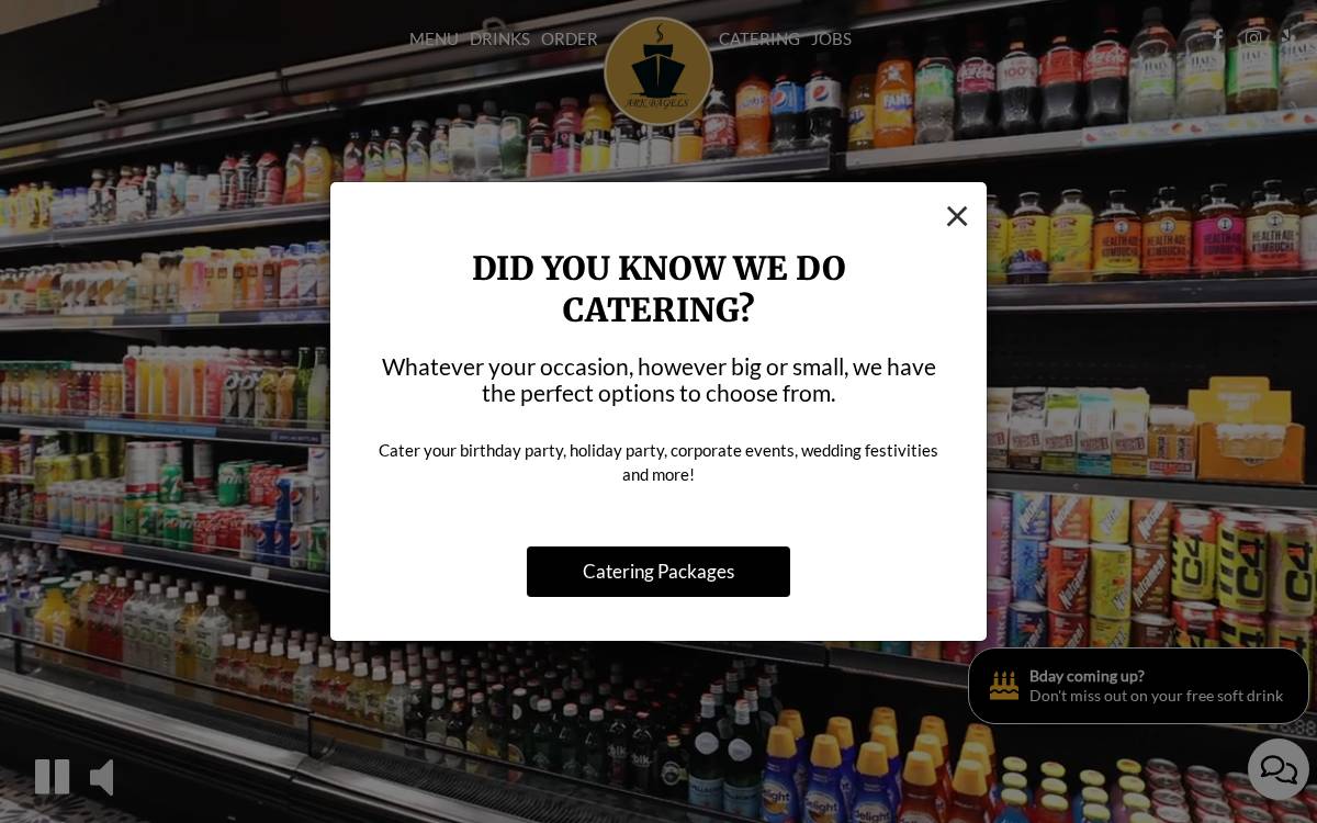 Arkbagel website preview