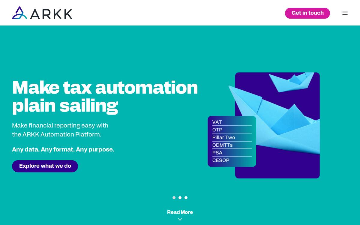 ARKK website preview