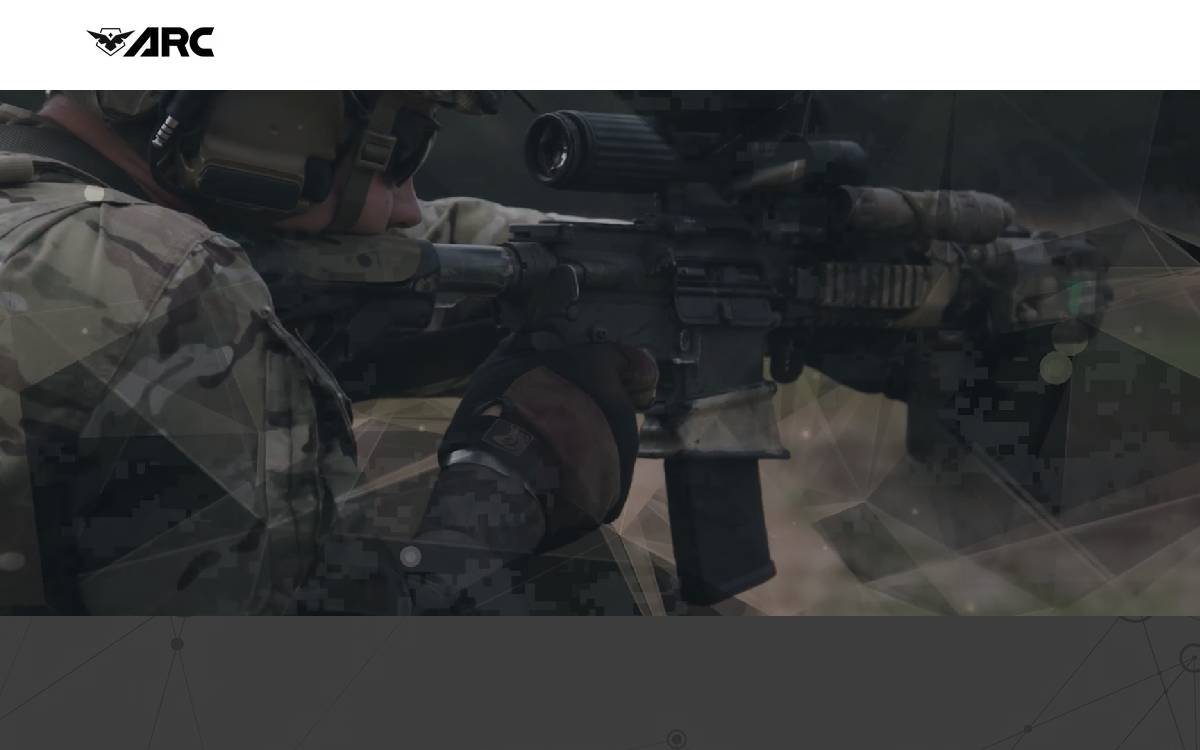 Armaments website preview