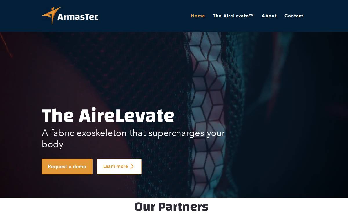 ArmasTec website preview