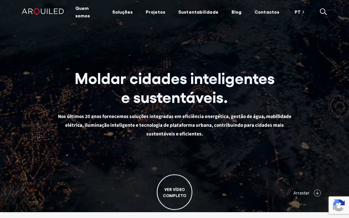 Arquiled website preview