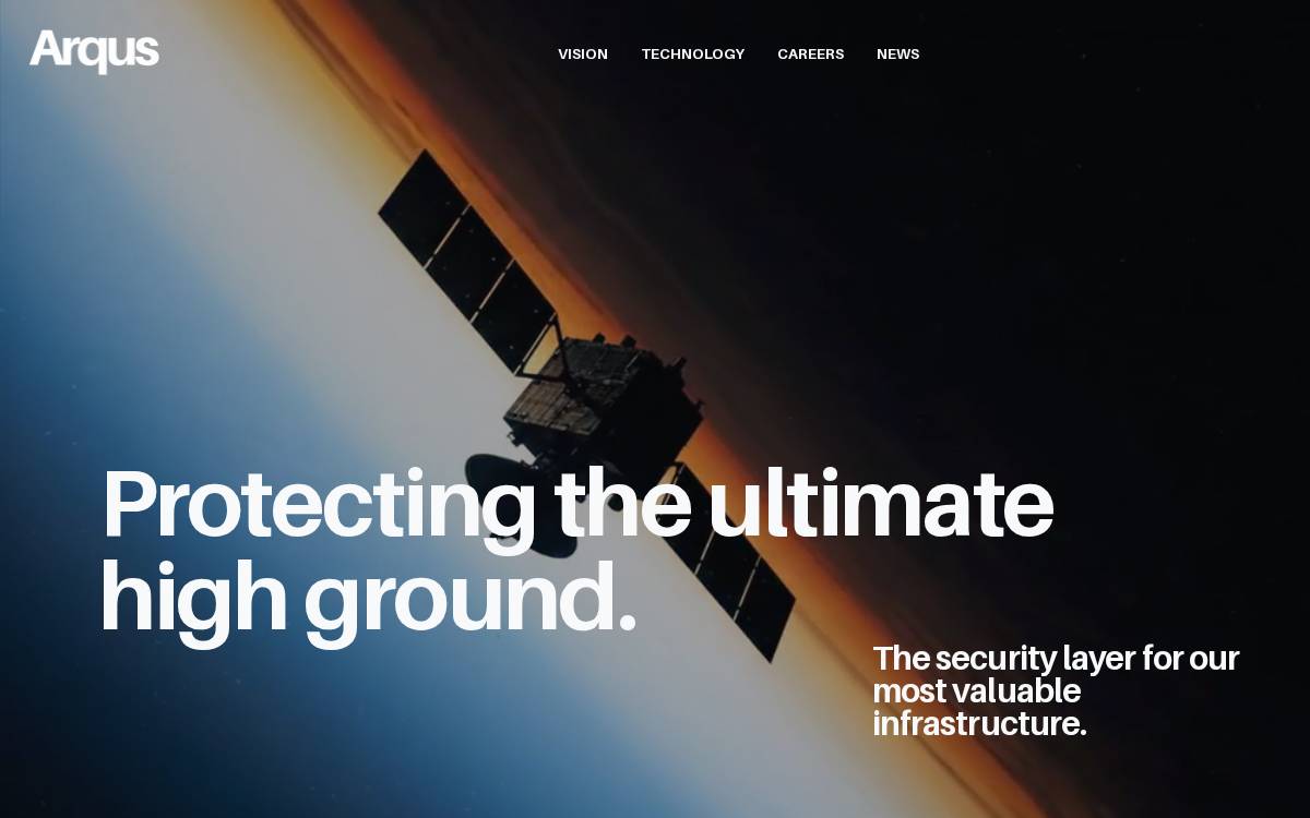 Arqus website preview