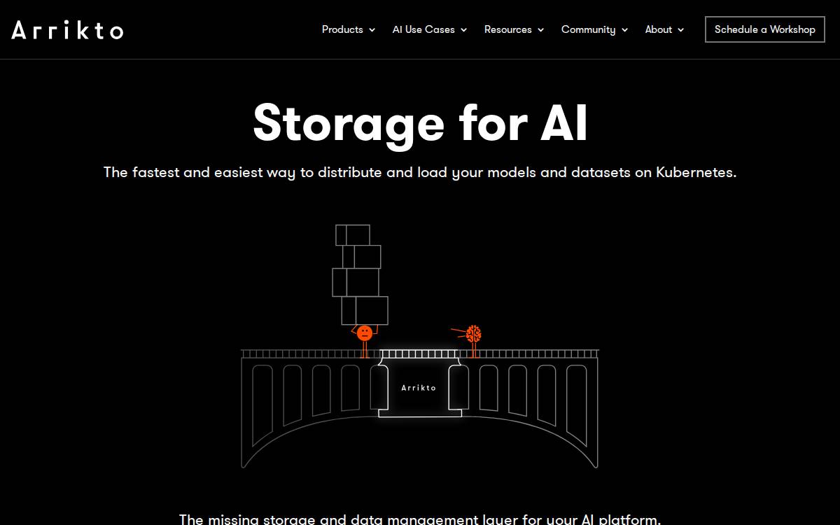 Arrikto website preview