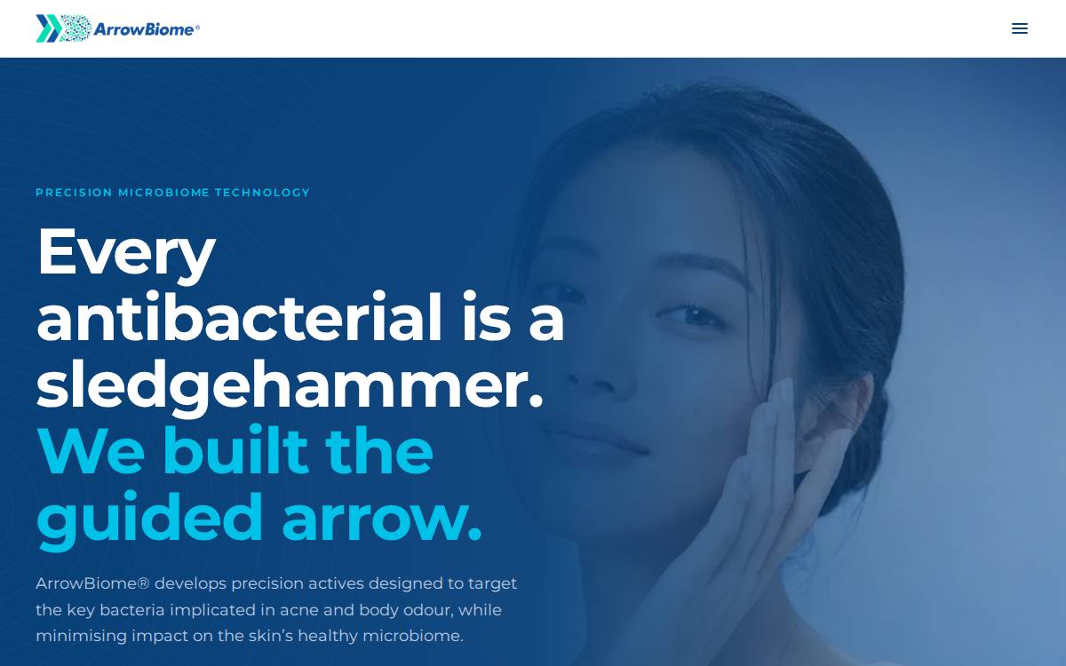 Arrowbiome website preview