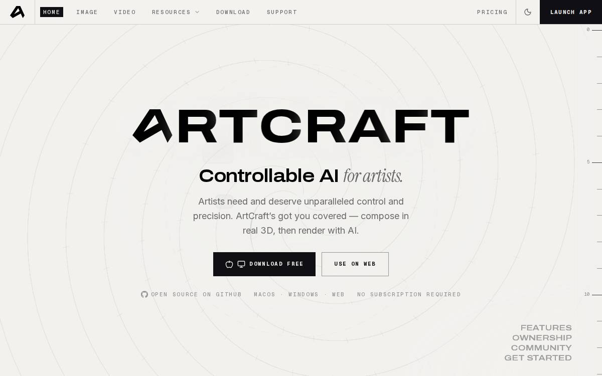 ArtCraft website preview