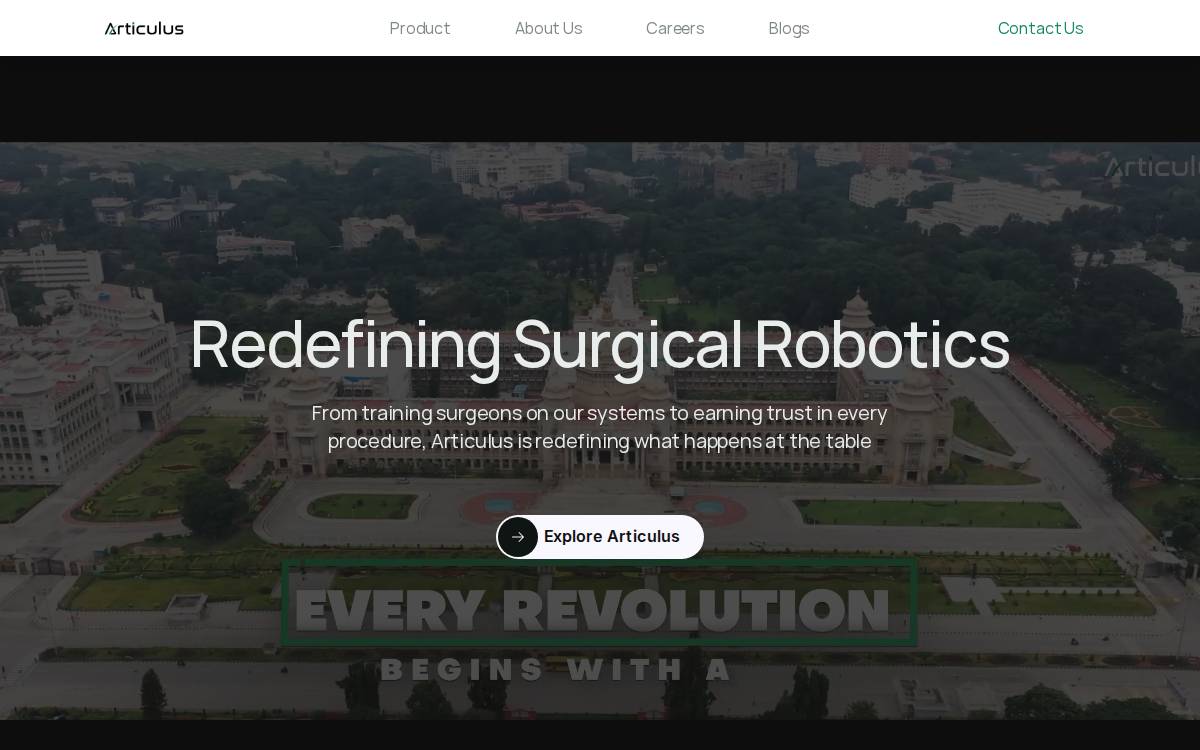 Articulus website preview