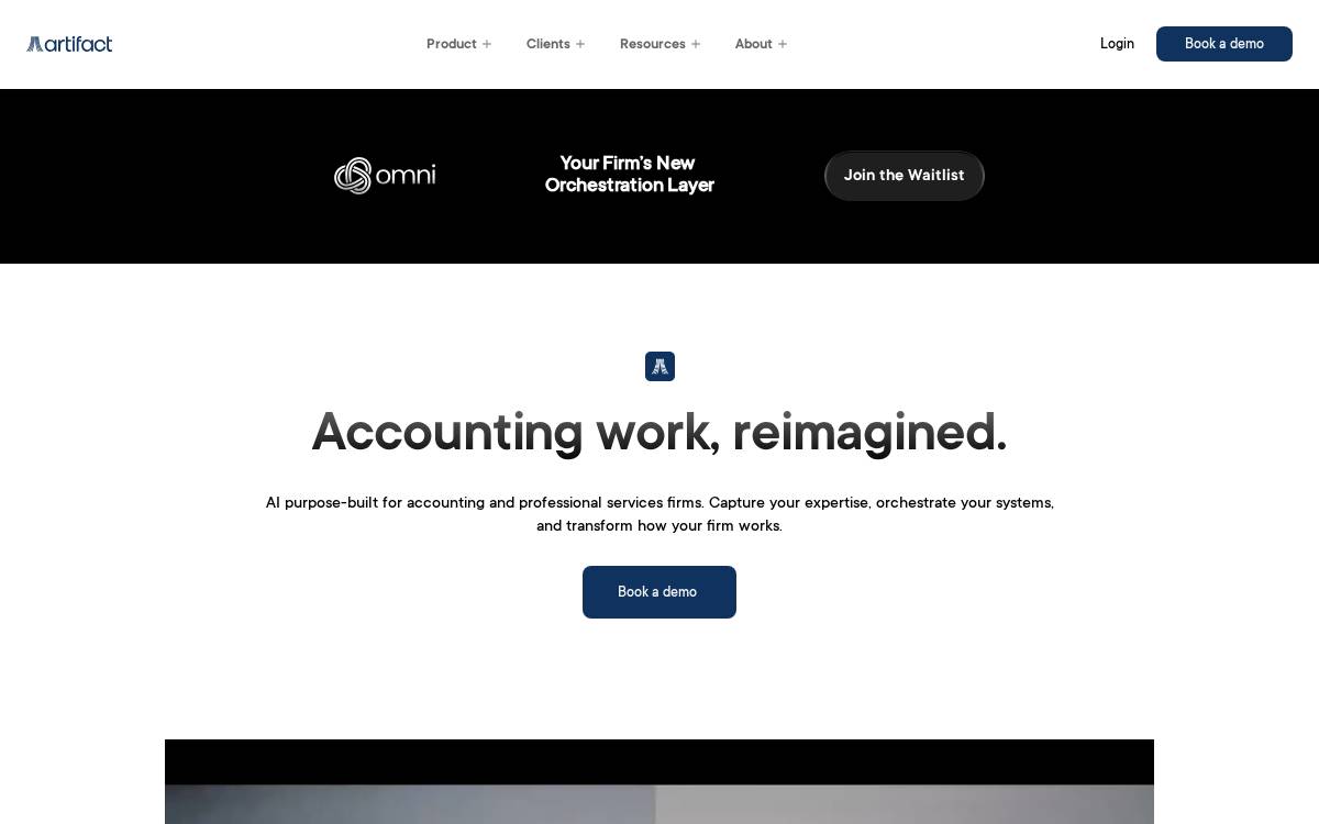 Artifact website preview