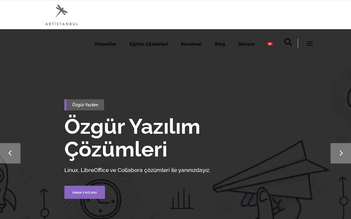 Artistanbul website preview